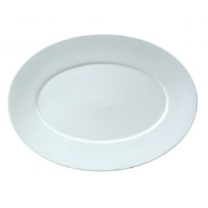 Tallrik flat 25x19 cm Zeus, Exxent