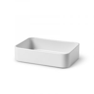 Numb skål vit, Patina