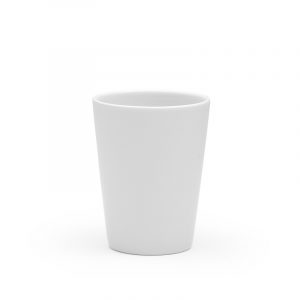 SPZ kaffemugg Rak modell utan öra, Patina